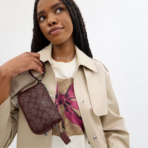 Coach Boxed Nolita Bag 15 In Signature Canvas - Picture 8 of 10